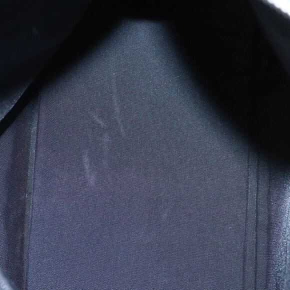 Burberrys Blue Label Hand Bag Nylon Black Auth 111813 - Picture 10 of 16